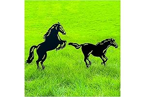 Horse Metal Decorative Garden Stakes, Horse Lovers Gifts