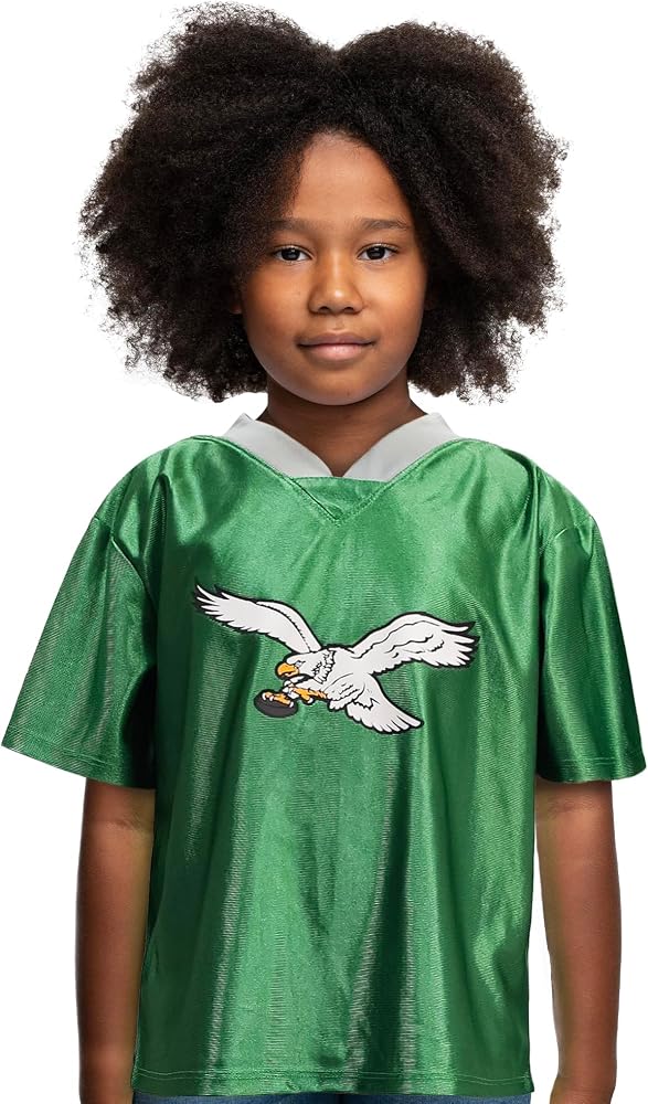 eagles jersey dress Amazon.com : NFL Classic Philadelphia Eagles Officially Licensed Youth  Essentials Set Includes Eagles Short Sleeve Jersey, Eye Blacks and Matching  Socks, Size Small (3 Pc Set) : Sports & Outdoors