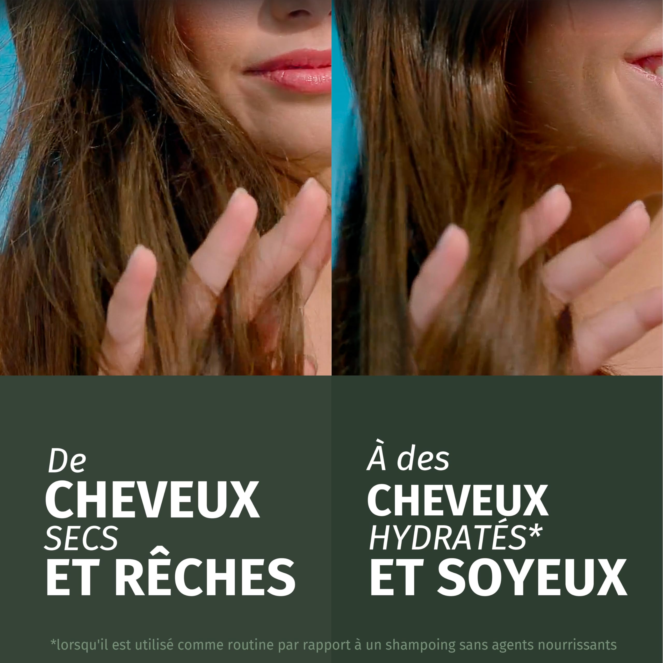 Herbal Essences Après-Shampoing Aloe Hydratant 350ml Pour Cheveux Très Secs. Mélangé Avec Ingrédients Naturels Et Parfum Jasmin. Végan Sans Cruautése réfère aux ingrédients de la formule