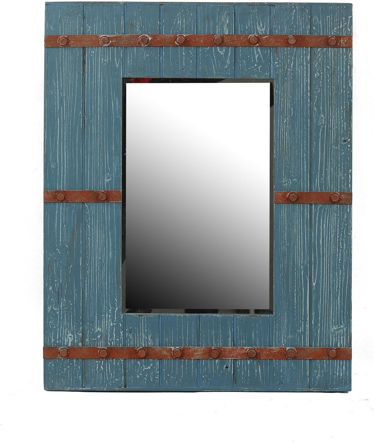 Privilege International 63784 Reclaimed Wall Mirror, Vintage