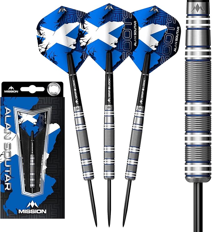 Mission Darts Alan Soutar 90 Tungsten Straight Barrel Pro Player