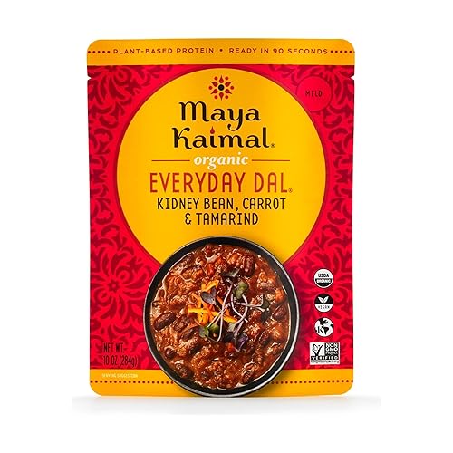 MAYA KAIMAL Frijoles orgánicos de riñón zanahorias y tamarindo Everyday Dal 10 onzas