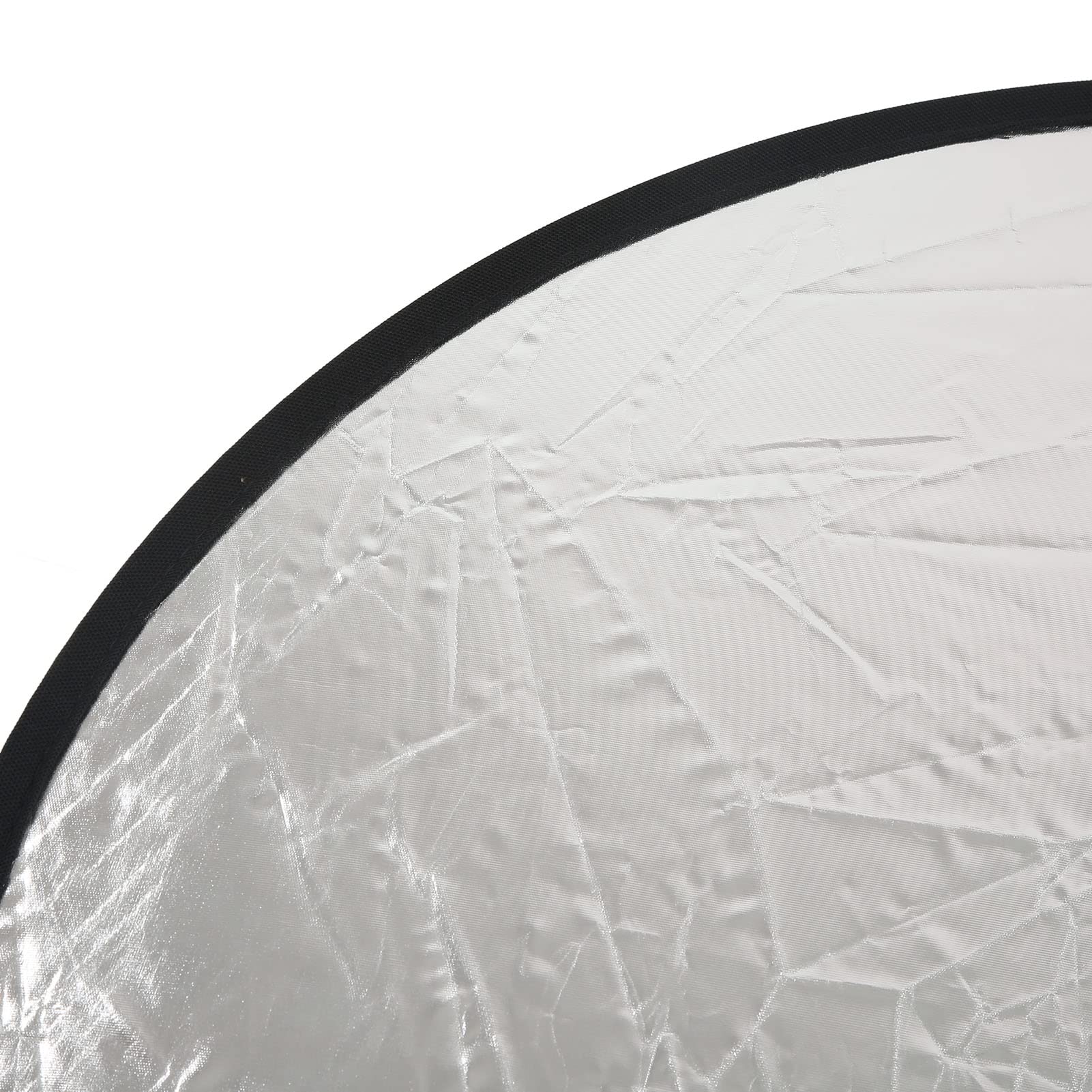 2 in 1 Reflector for Photography - Portable Silver & Gold Round Reflector - Ideal for Outdoor and Studio Photography (80cm)