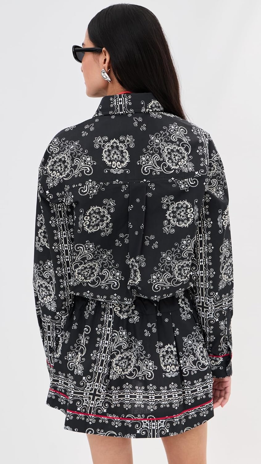 LE BOP Women's Wylie Button Down Shirt - Image 4