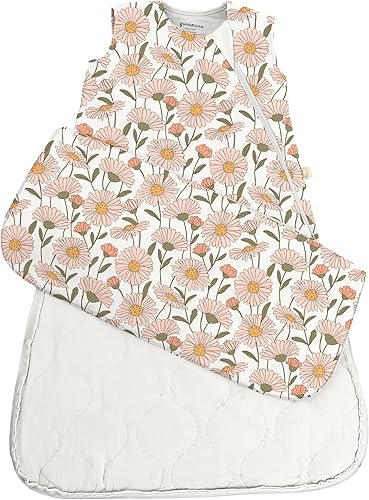 GUNAMUNA günamüna - Manta unisex para bebé, saco de dormir de rayón de bambú, saco de dormir con cremallera para pañales, 1.0 TOG