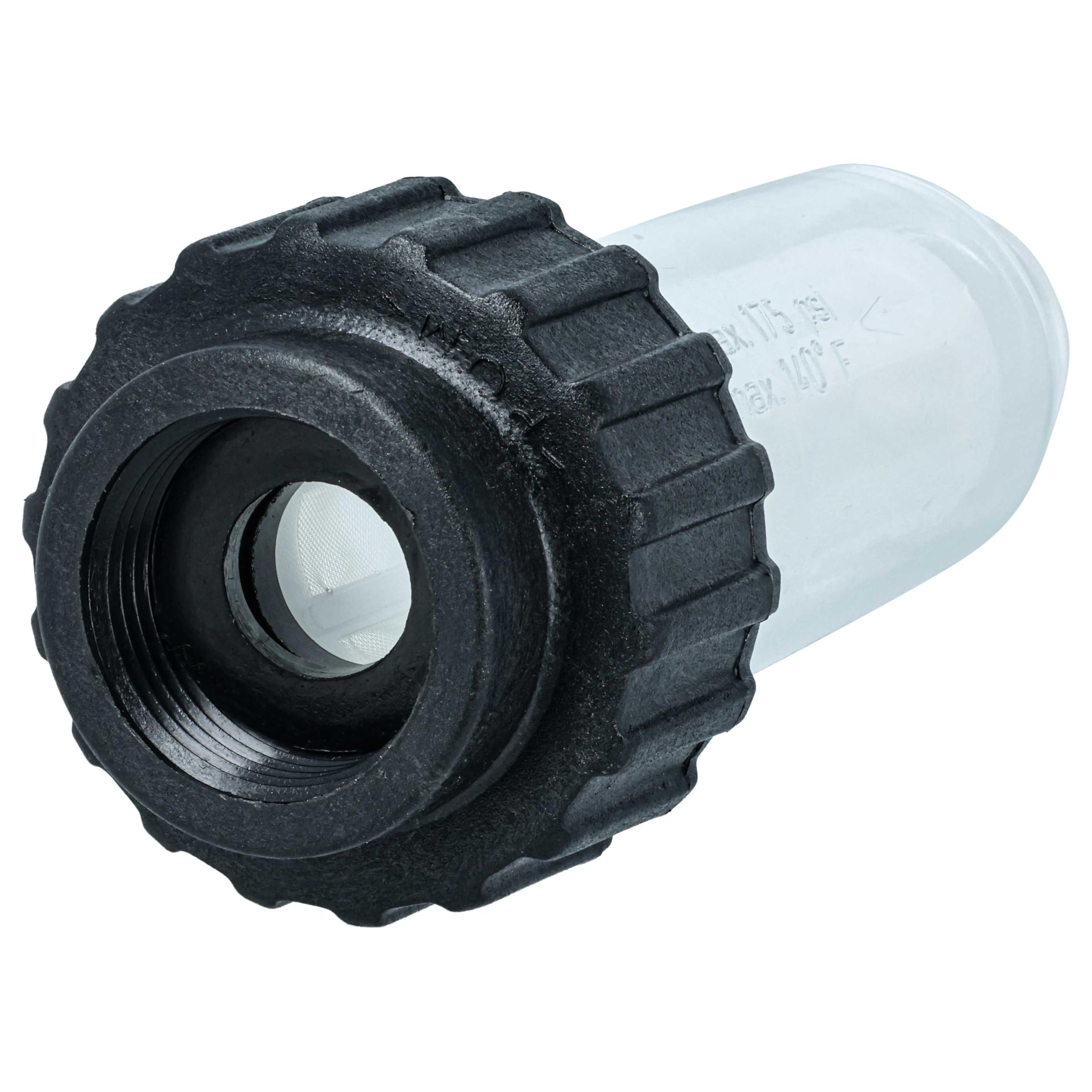 vhbw 10x Filtro antisporco compatibile con Kärcher K 5.91 MD, K 5.85 M, K 5.80 M T 200 idropulitrice con attacco 3/4” AG - con alloggiamento