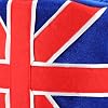 Pohotobooth Props Ltd Union Jack Hat - Patriotic VE Day British Red, White & Blue Top Hat