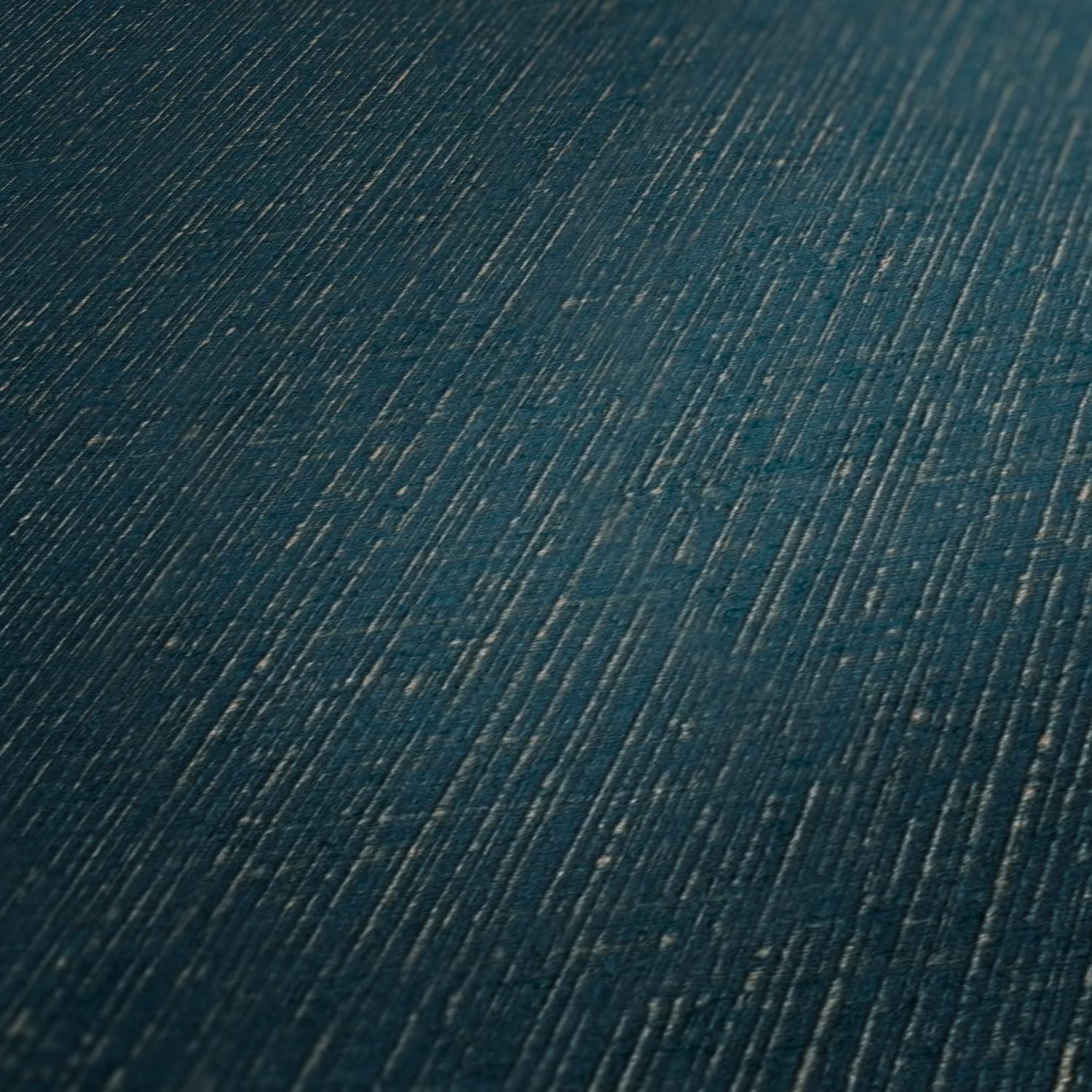 A.S. Création Livingwalls My Home My Spa 386944 Non-Woven Wallpaper Plain Ocean Blue Gold Plain 10.05 x 0.53 m Made in Germany
