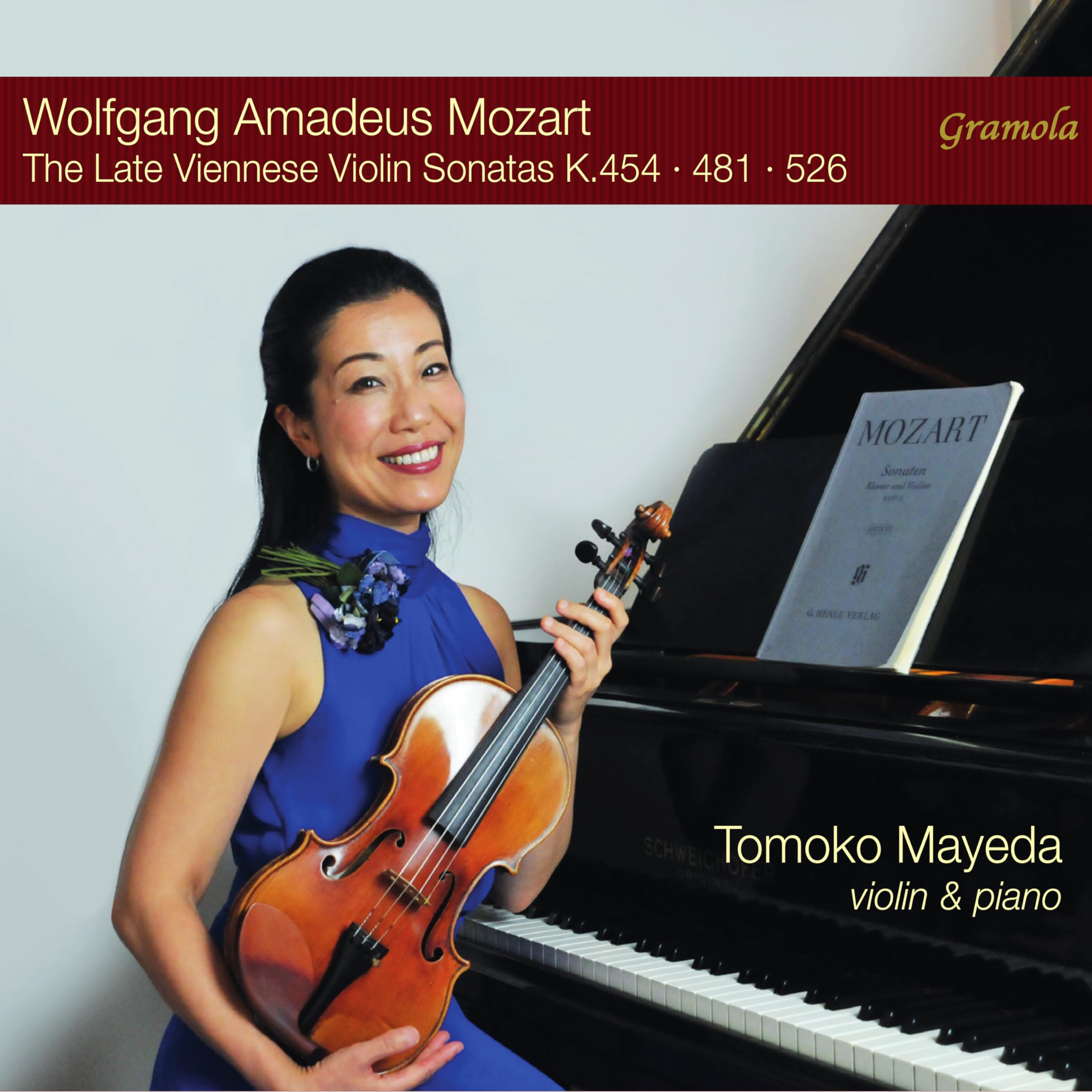 Wolfgang Amadé Mozart: The Late Viennese Violin Sonatas K.454 - 481 - 526