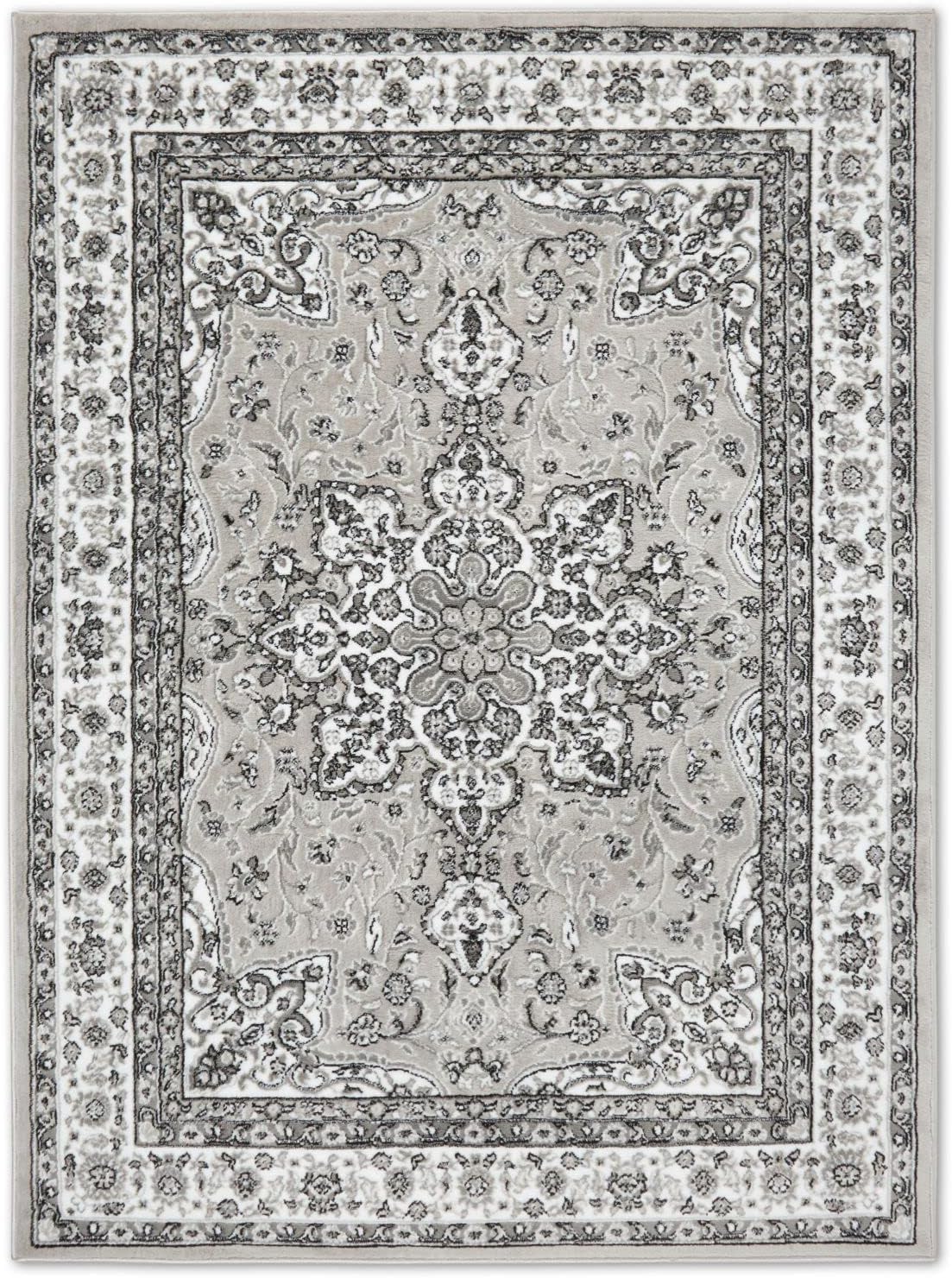 Home Dynamix Tremont Magnolia Rug, 1'8"x7'2" Runner, Navy/Ivory
