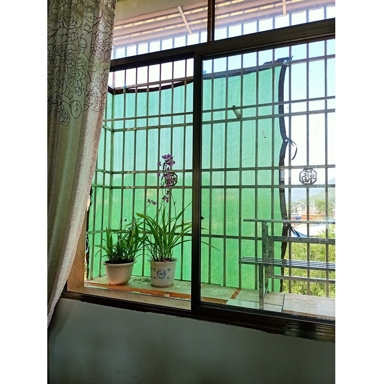Red De Sombra Verde,85% De Solar Sombra Paño,Malla Sombreadora con Ojales,Pantalla De Privacidad,Malla De Sombreo Toldos para Jardín Terraza,Tela Se Sombra Personalizable,Green-7x9m(23.29.5ft)