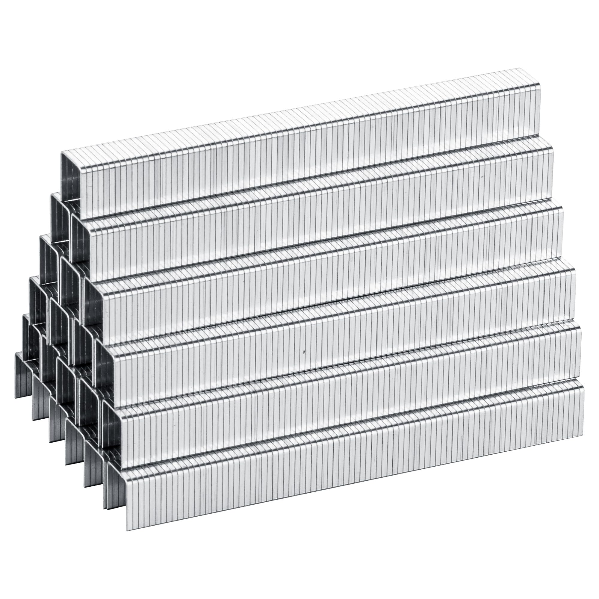 meite T-50 Staples, 1/2 Inch Length Heavy Duty Staples for Staple Gun, Galvanized, 20 Gauge 3/8" Crown, Compatible with T-50 Staple Gun, Ideal for Upholstery, Construction, Furniture (1,512 Counts)
