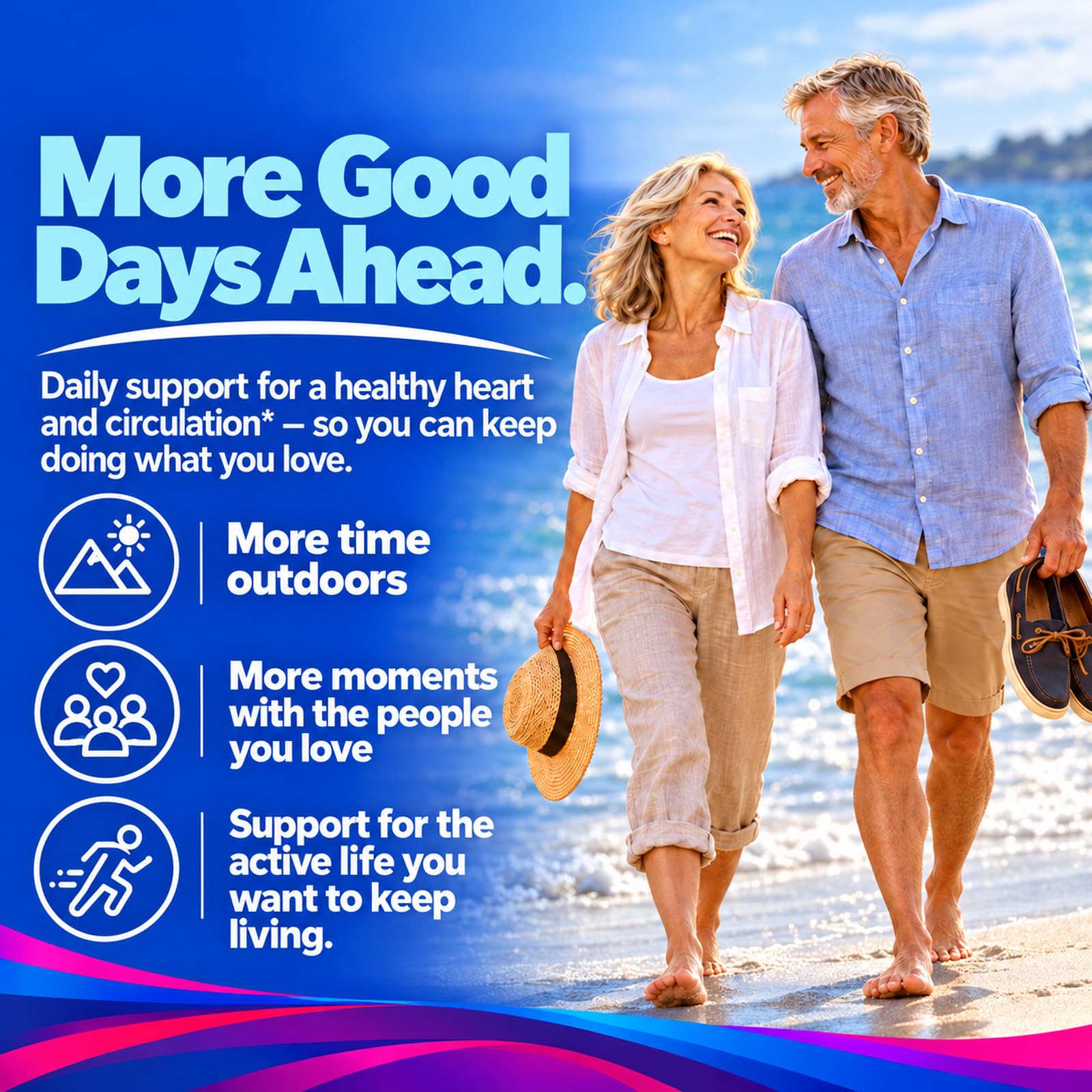 ULTALIFE Advanced Blood Pressure Support Supplements Hawthorn, Hibiscus + — Amazon image 10