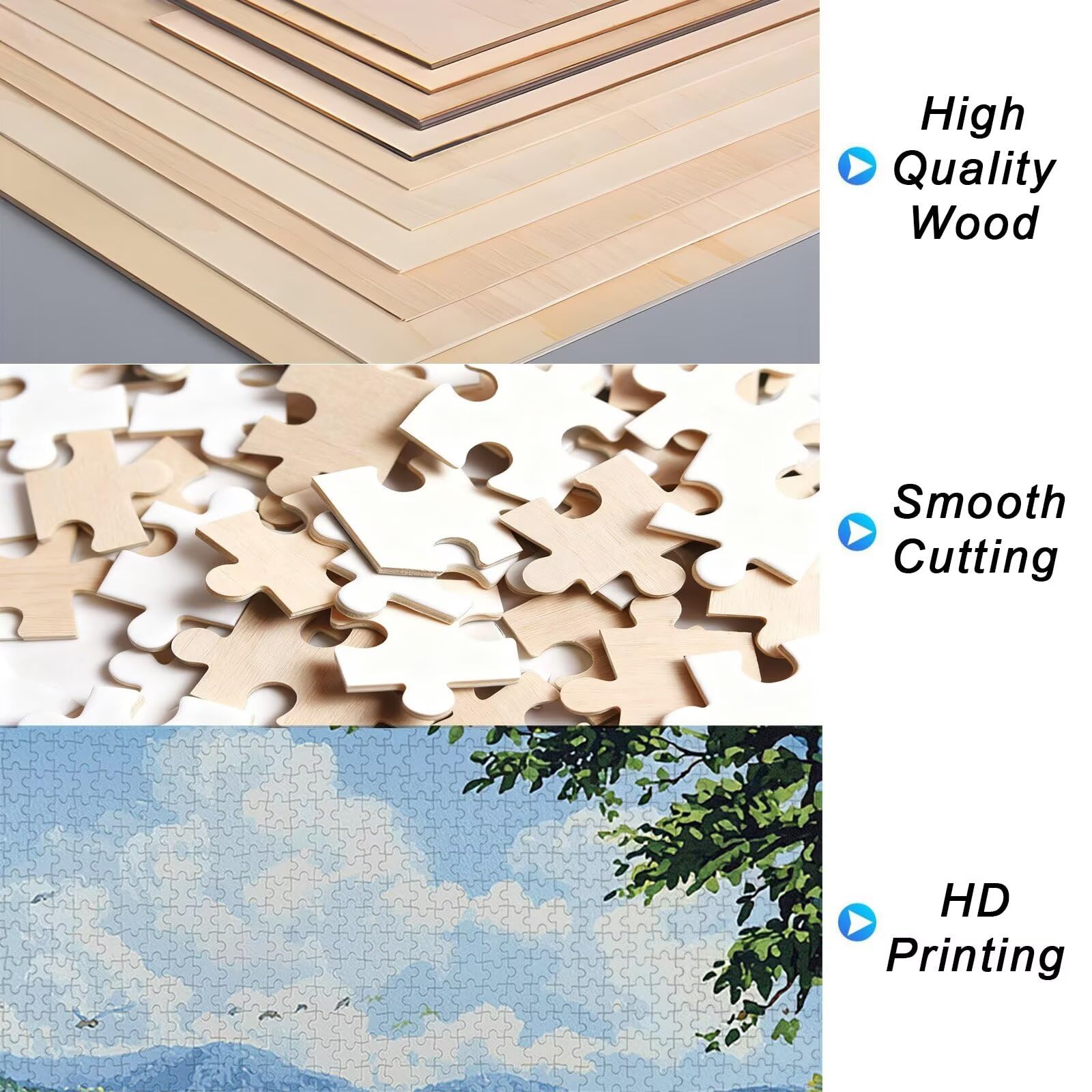 4000 puzzli dla dorosłych, 4000 elementów, drewniane puzzle z kolorowym pudełkiem, rodzinne gry edukacyjne, prezenty dla kobiet, wystrój domu, motyw: (Farm), -3544