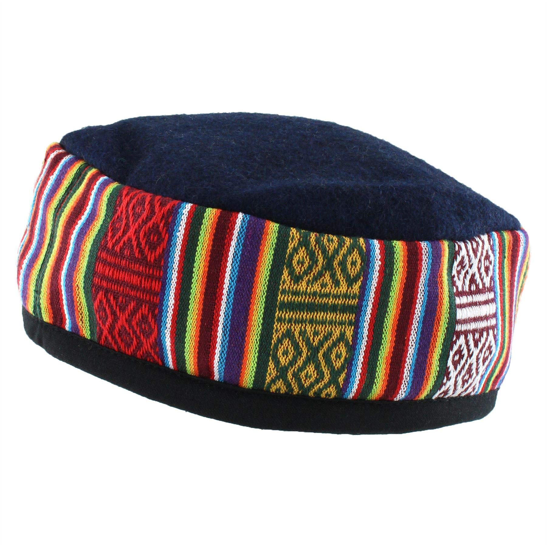 Siesta Smoking Hat Wool Blend Thinking Lounging Cap Nepalese