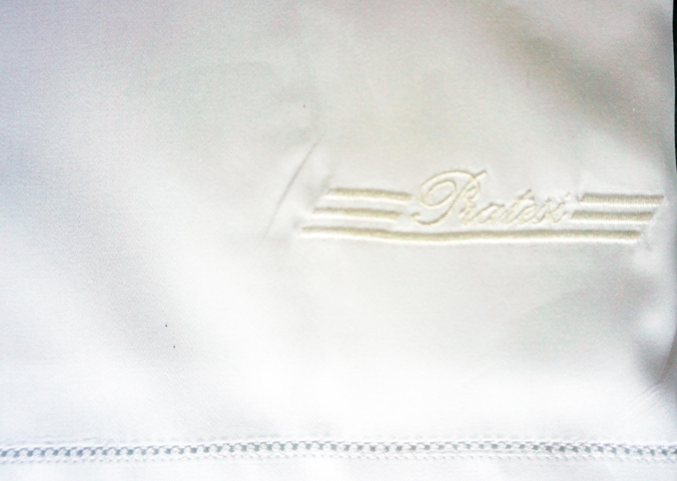 Buy Pratesi Italy Bedding 4 Piece Queen Cotton Sheet Set Solid White