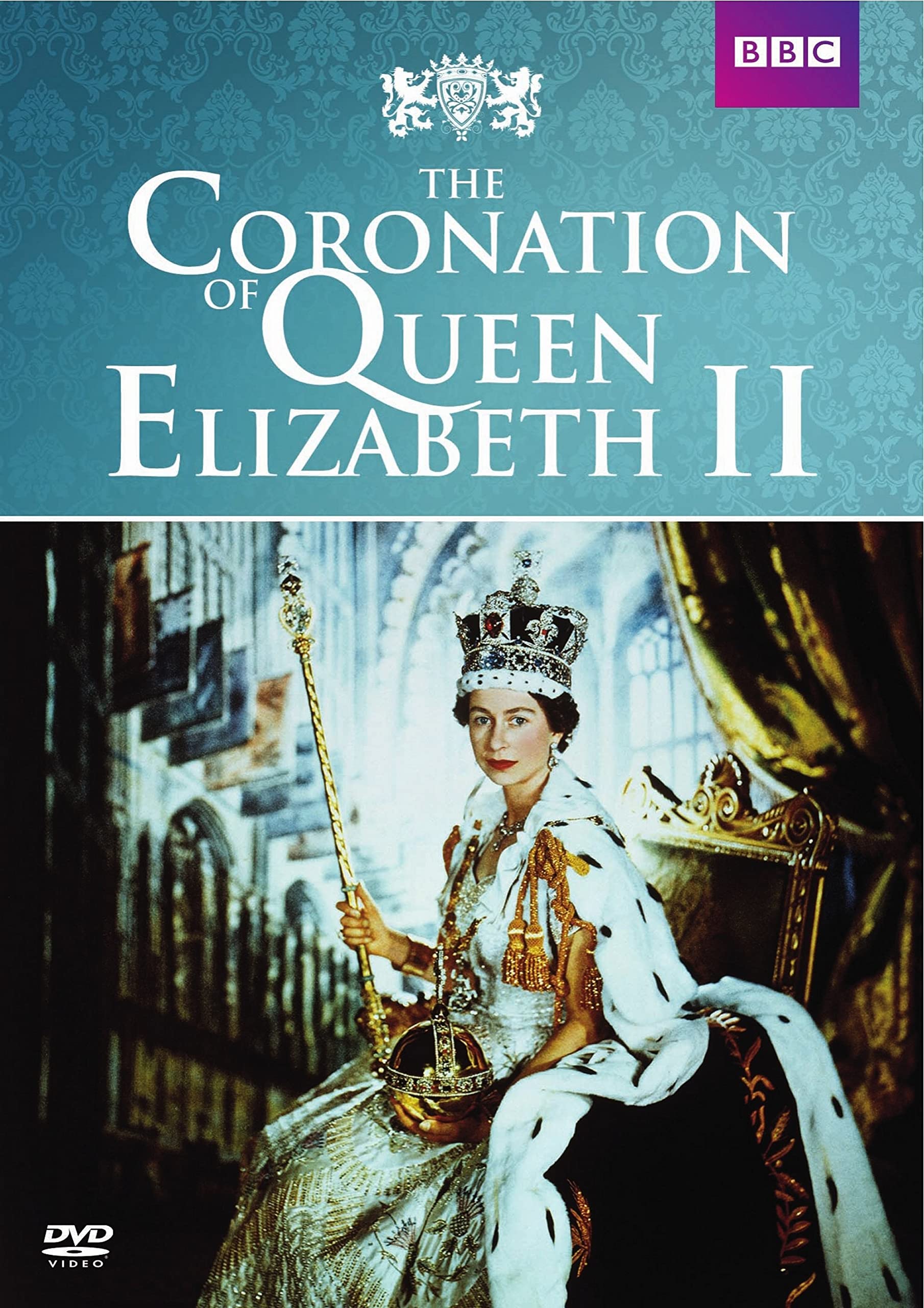Coronation of Queen Elizabeth II DVD USA para coleccionistas de historia británica