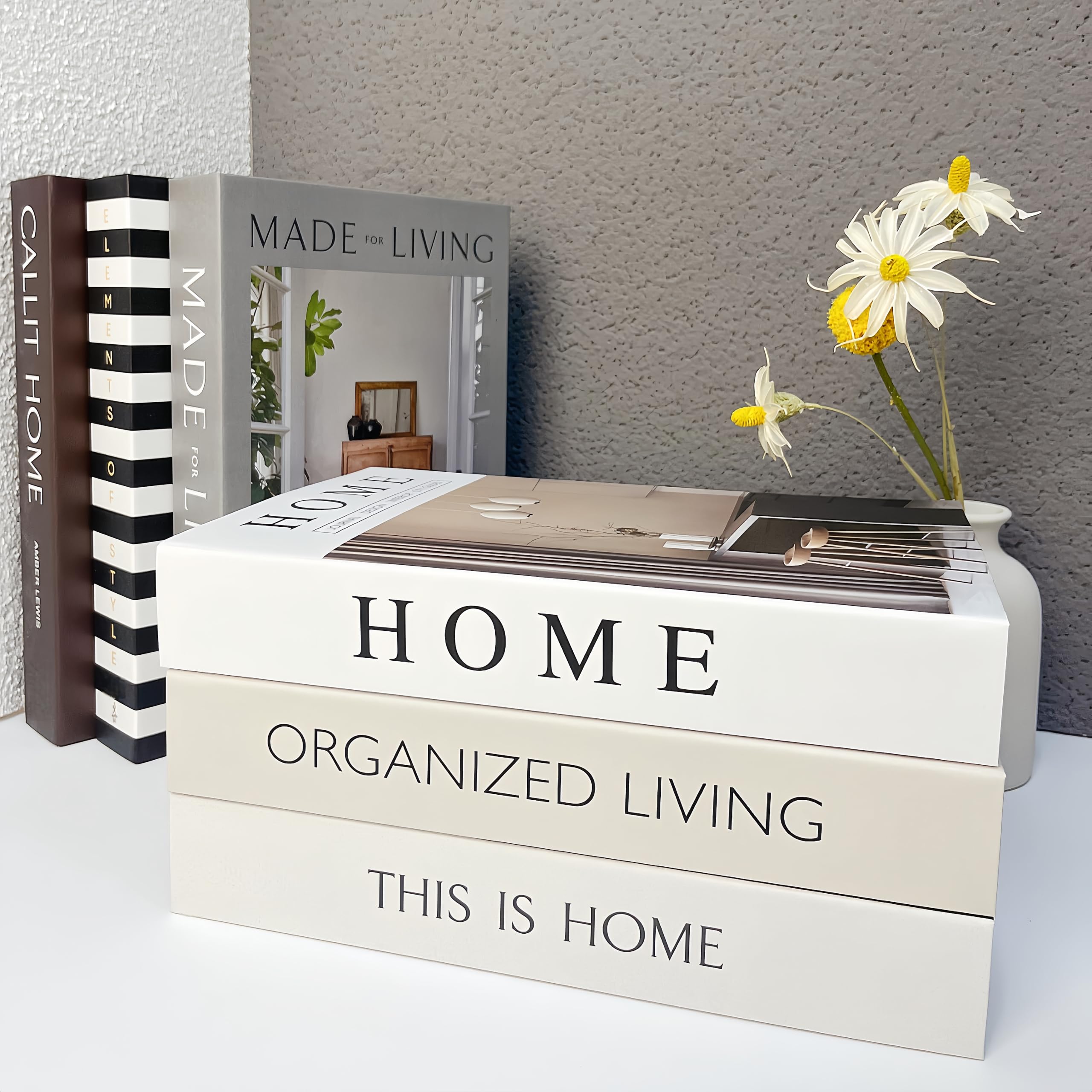 Fake Books for Decoration: Ediactcyl Decorative Books for Home Decor Faux Books for Coffee Table (M61)