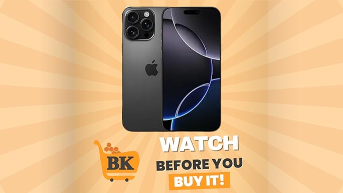 Amazon.com: iPhone 16 Pro Max / 256GB / Black Titanium (SIM