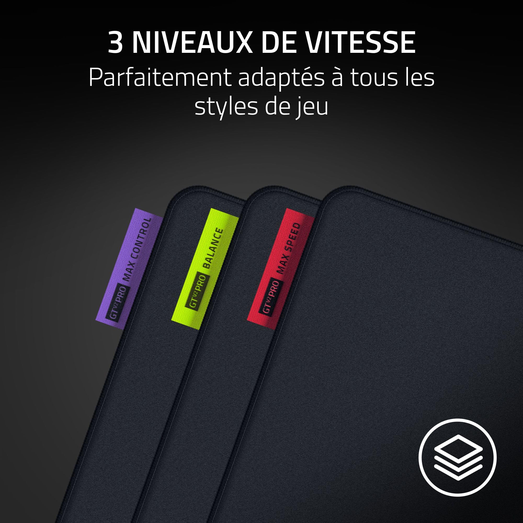 Razer Gigantus V2 Pro 2XL - Max Speed - Tapis de Souris Gaming Esports Souple pour rapidité et contrôle - Mousse propriétaire GlideCore - Optimisé capteurs optiques - 410 mm x 940 mm