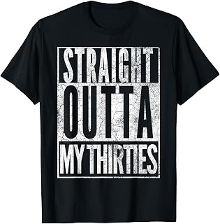 1985 Straight Outta My Thirties 40th BIRTHDAY Gift 40 Years T-Shirt