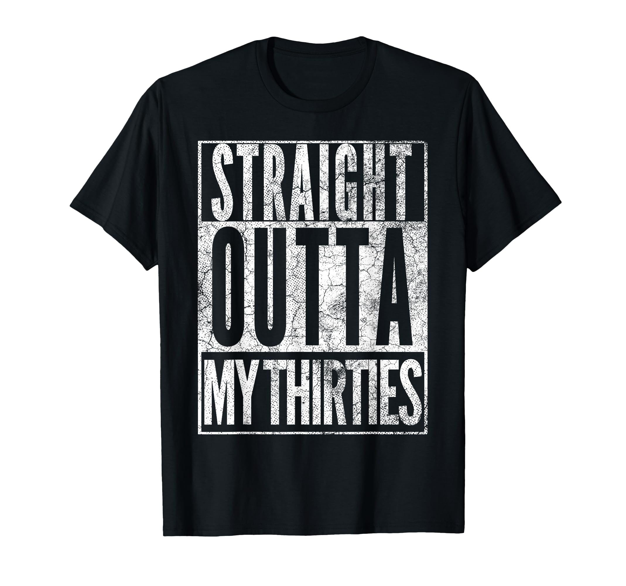 1986 Straight Outta My Thirties 40th Birthday Gift 40 Years T-Shirt