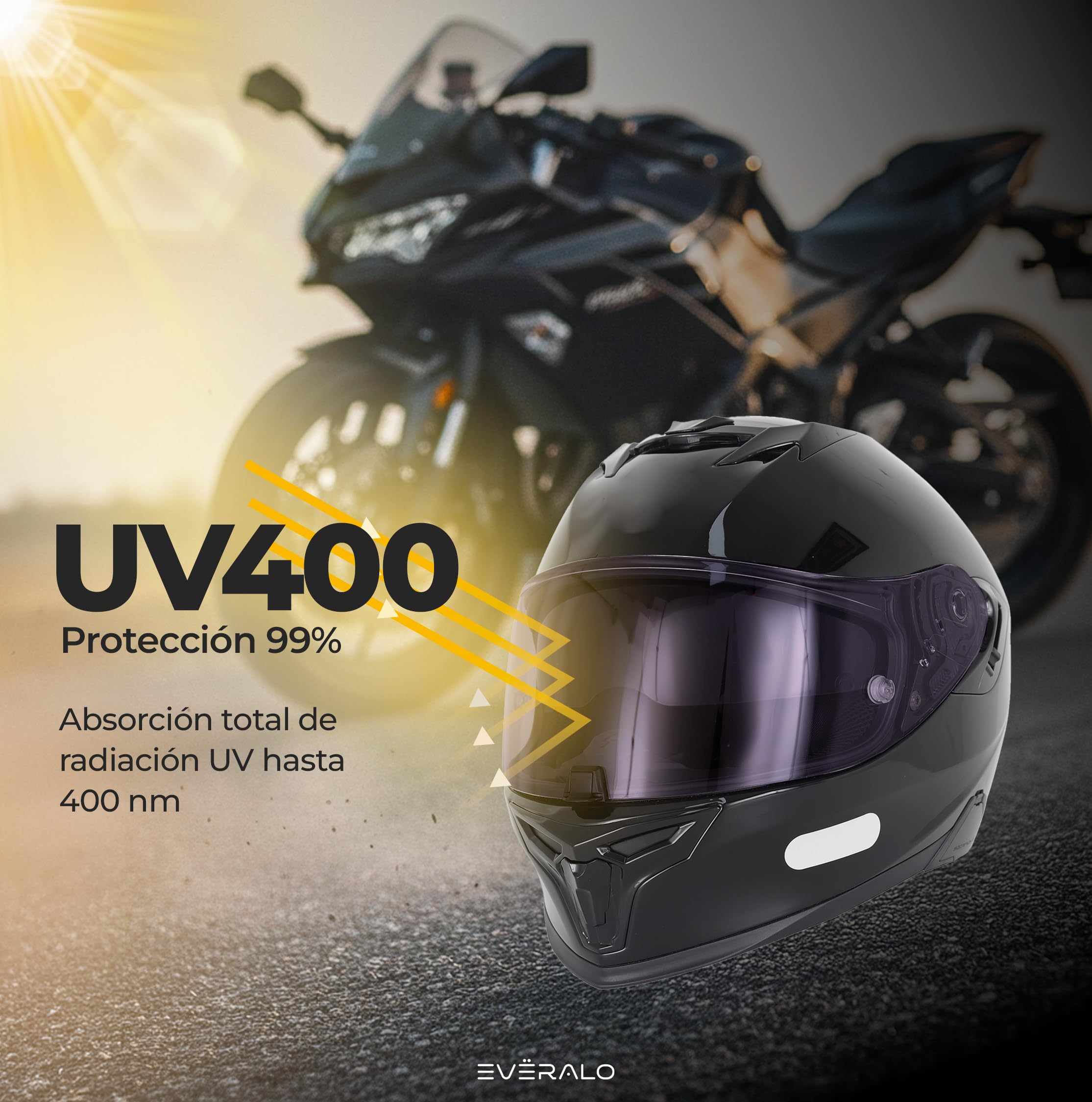Visera compatible con Scorpion Exo 520-1400 - 391 - R1 Air (Fotocromatica)
