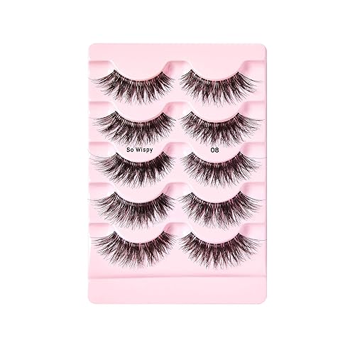 Miniatura 4 de i-ENVY So Wispy - Paquete múltiple de cabello natural, 5 pares