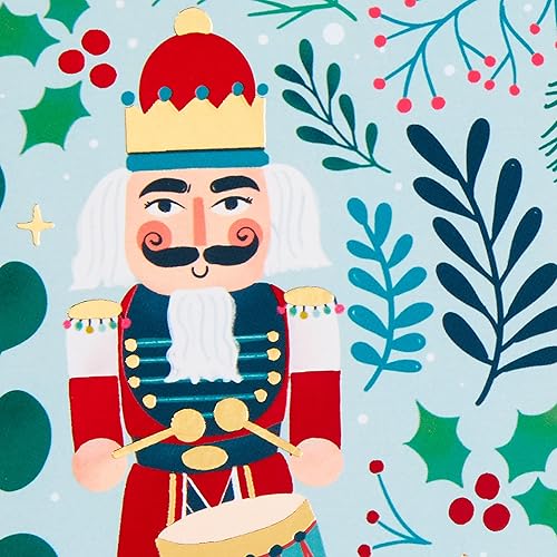 Miniatura 6 de Hallmark Tarjetas de Navidad en caja, cascanueces verdes (16 tarjetas y 17 sobres)