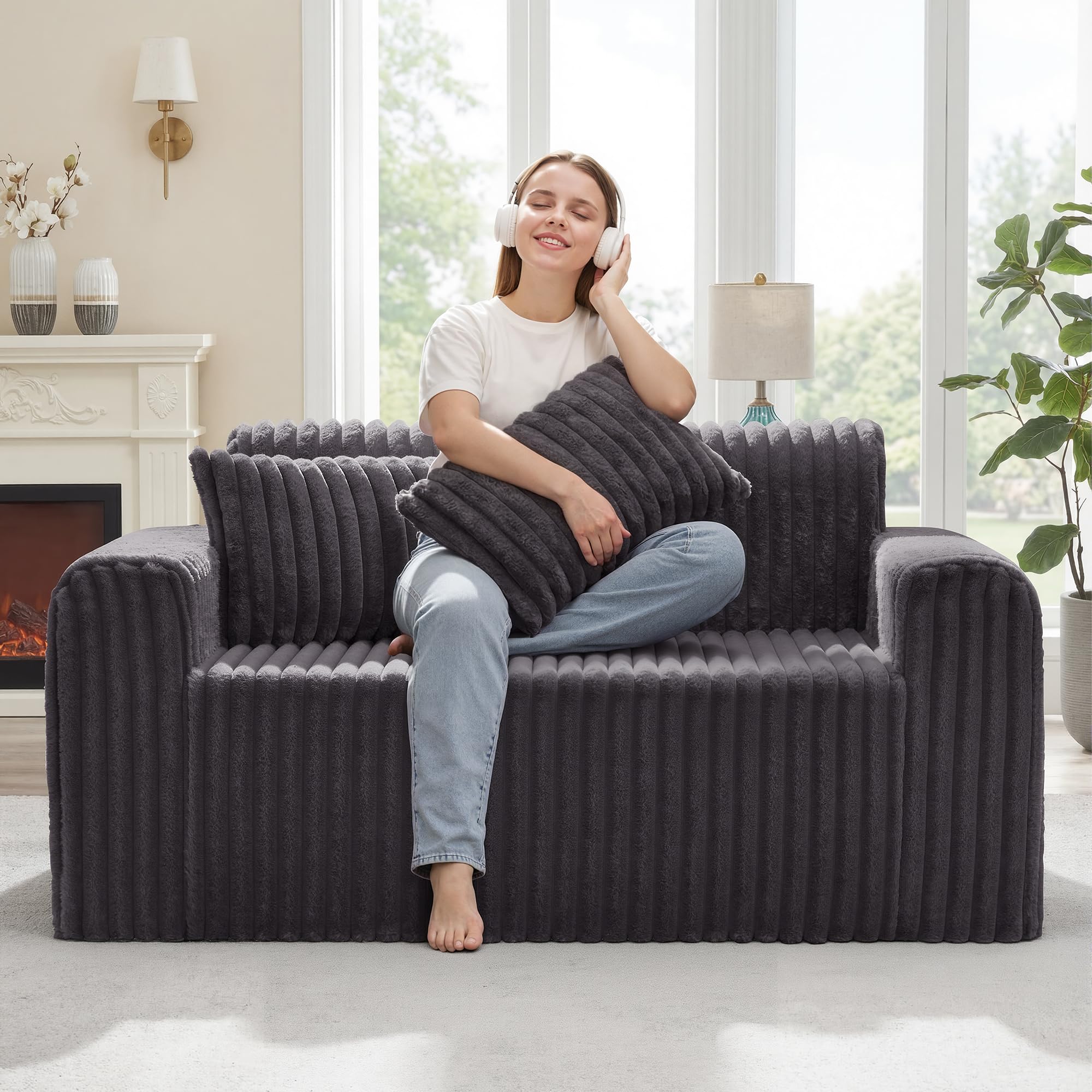 Hobestluk Memory Foam Cloud Couch