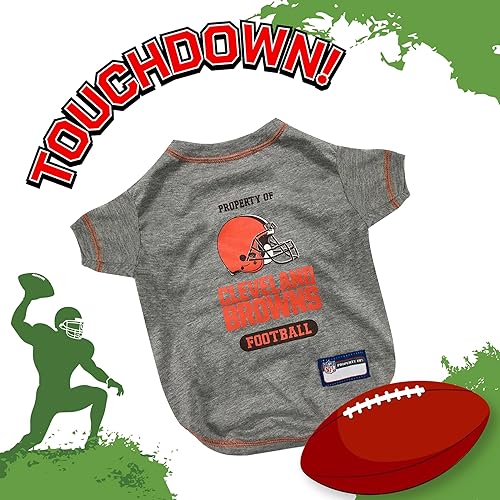 Vista 142 de Camisa de la NFL para mascota, para perros y gatos, duradera, 5 tamaños disponibles en 32 equipos de la NFL, camisetas de la NFL para mascotas