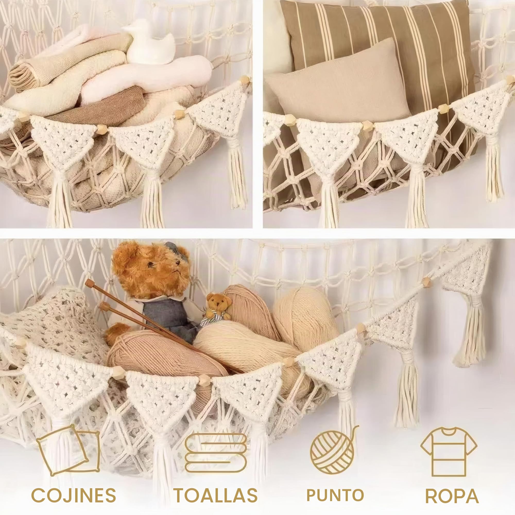 Kuscheltier,organizador peluches，organizador juguetes infantil，de juguetes infantil