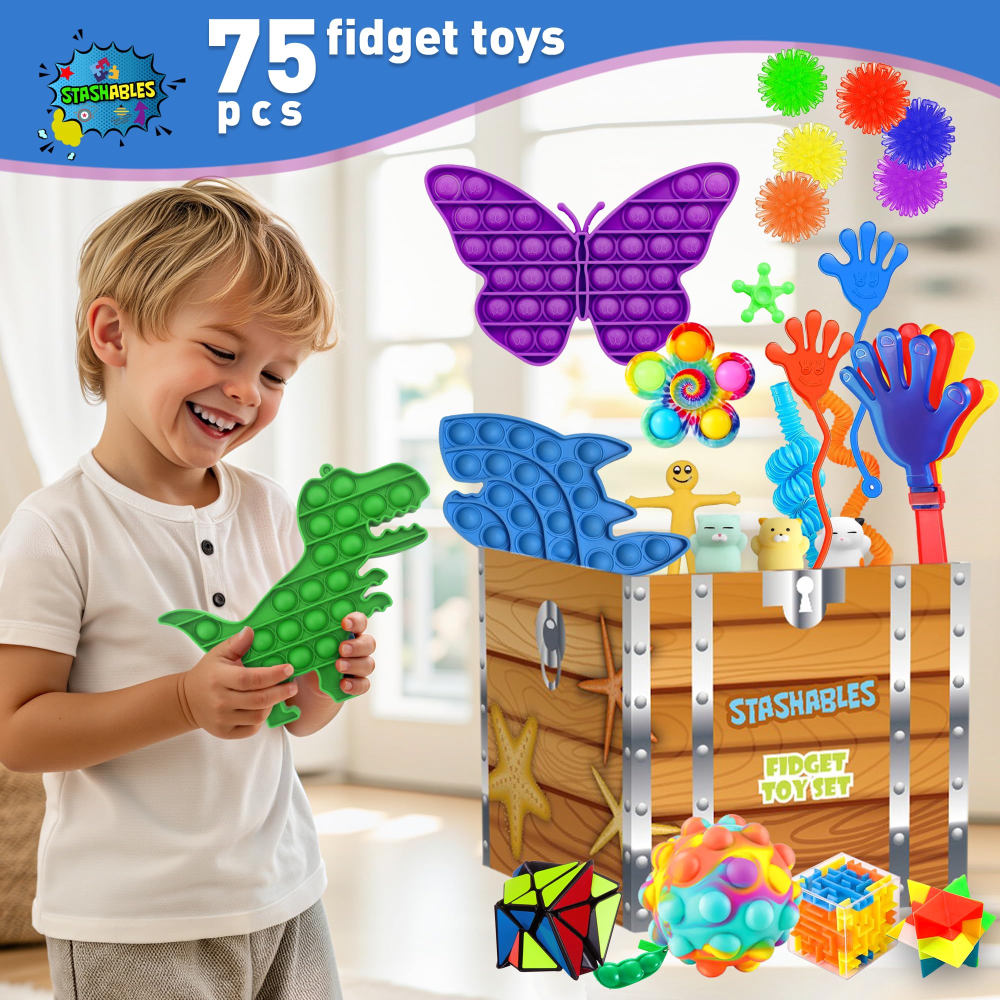 Ensemble de jouets tactiles 3