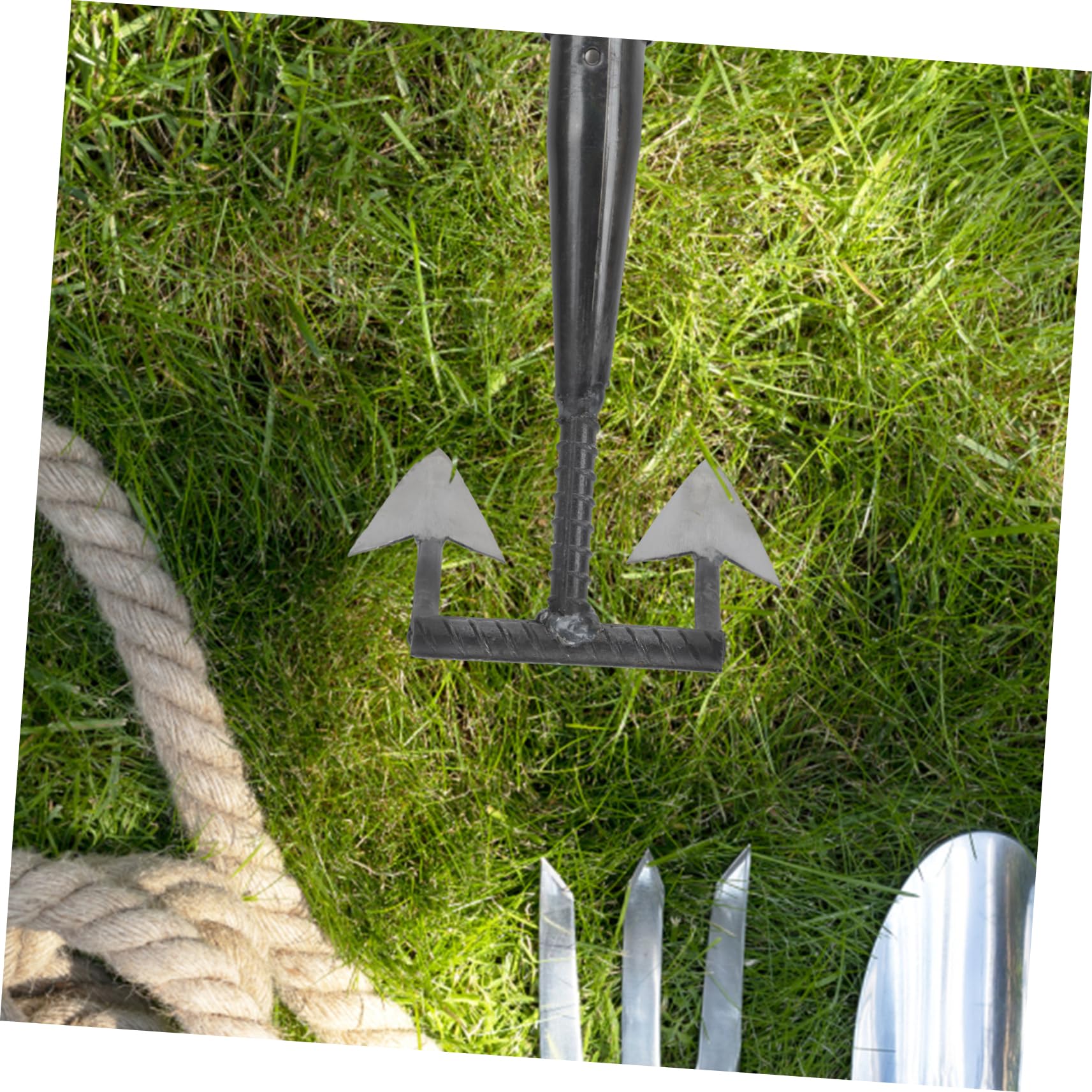 Toddmomy 2 Pezzi Triangolare Manuale per Diserbo e Strumento da Leggero e Portatile per Coltivazione e Manutenzione del per Giardinaggio e Agricoltura