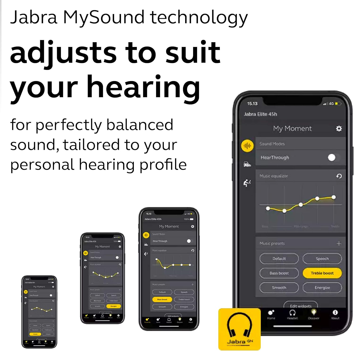 Buу 1 gеt 1 Jabra Elite 45h, Titanium Black – On-Ear Wireless Headphones with Up to 50 Hours of Battery Life, Superior Sound with Advanced 40mm Speakers – Compact, Foldable & Lightweight Design