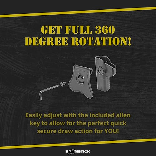 Vista 20 de BOOMSTICK Compatible con Beretta 92, Beretta 92FS, GSG92, Girsan Regard MC; color FDE