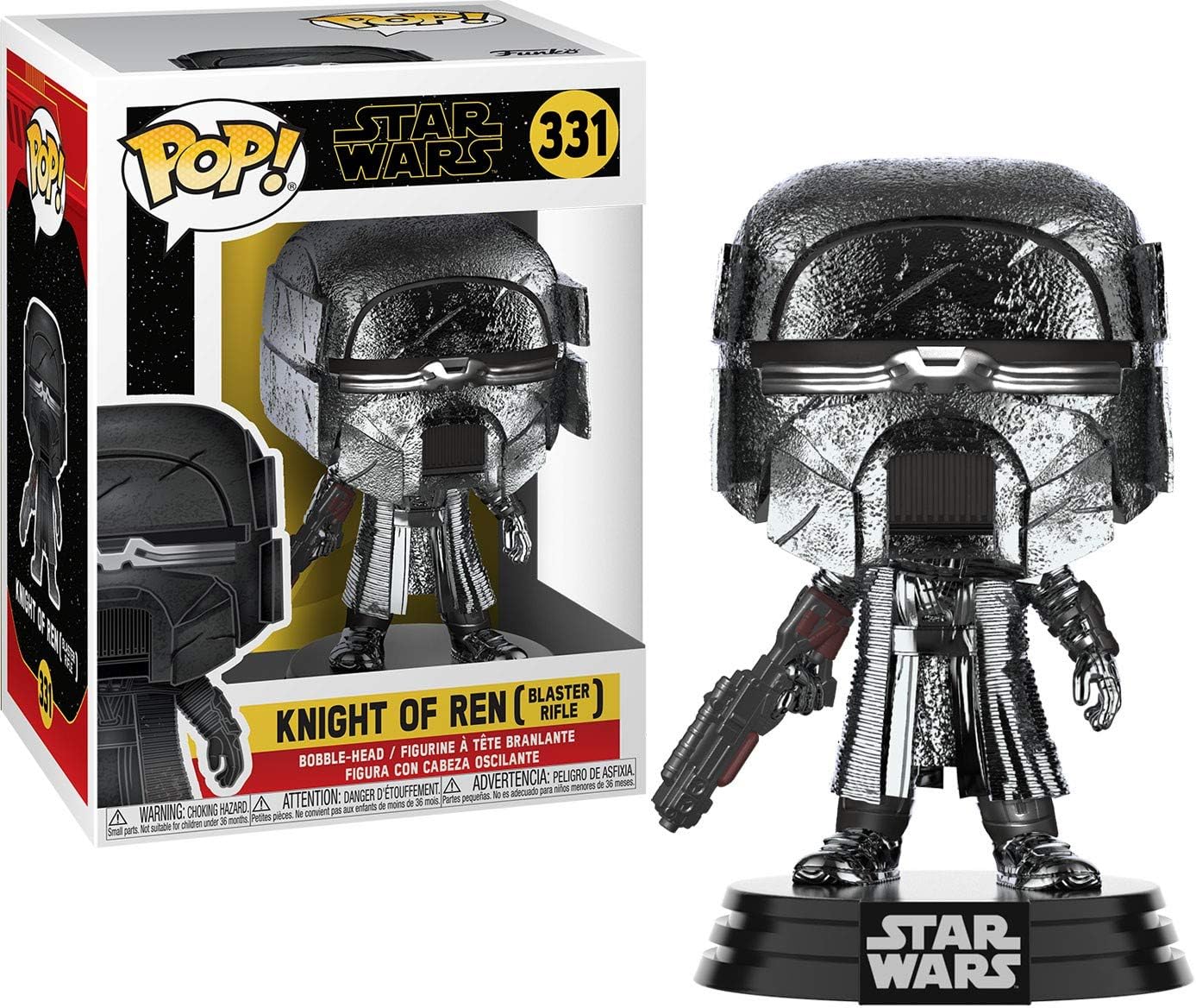 Funko Pop! Star Wars: Rise of The Skywalker - Knights of Ren Blaster (Hematite Chrome)