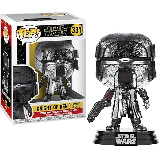 Funko Pop! Star Wars: Rise Of The Skywalker - Knights Of Ren Blaster (Hematite Chrome)
