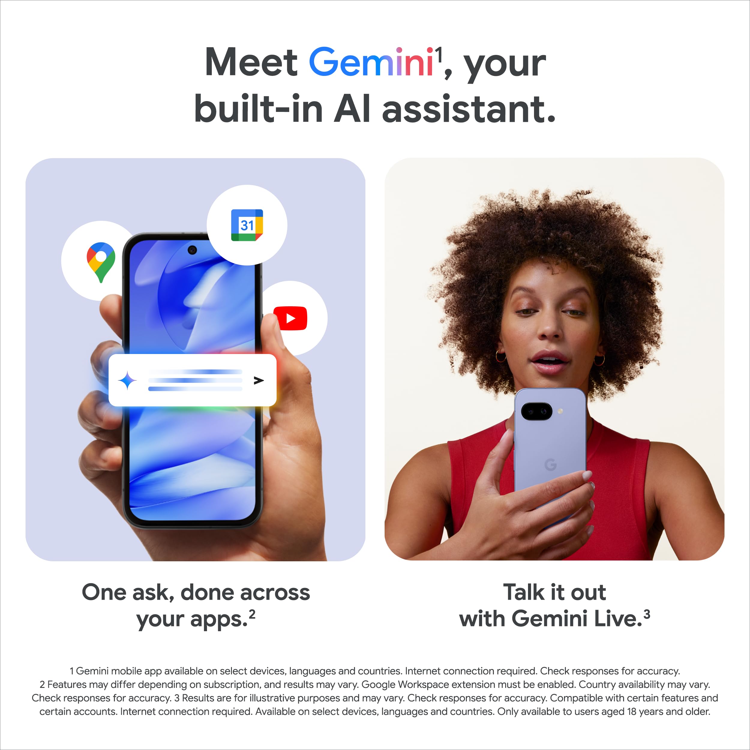 Amazon.com: Google (Refurbished) Pixel 9a with Gemini - Unlocked