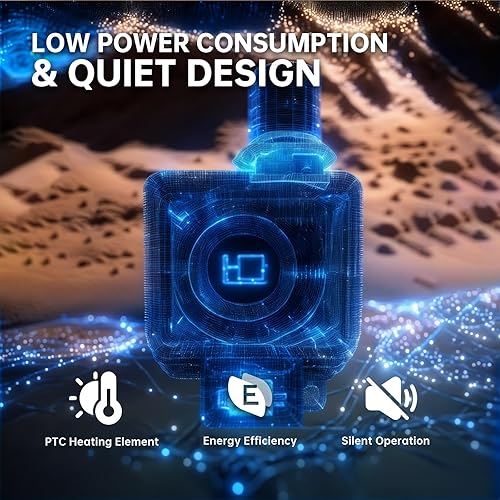 Miniatura 5 de Briidea Deshumidificador inteligente seguro para pistola con pantalla de humedad y temperatura en tiempo real, protege tus objetos de valor de la