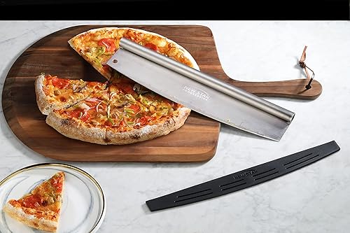 Miniatura 5 de New Star Foodservice 1026344 Cortador de pizza profesional y combo de cáscara