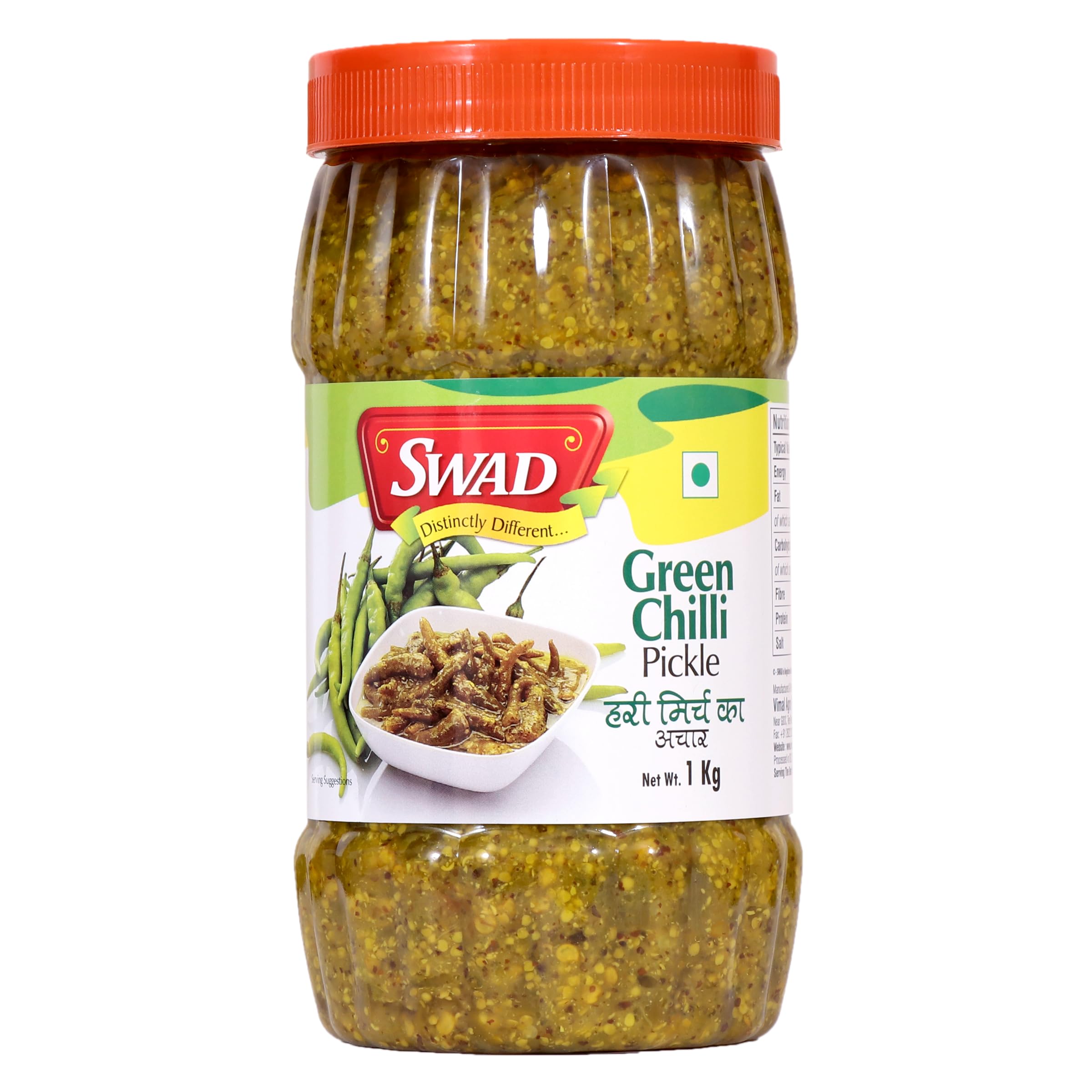 SWAD Green Chilli Pickle, Hari Mirch Ka Achaar - 1 Kg (B0CNTM2C29) Amazon Price History, Amazon Price Tracker