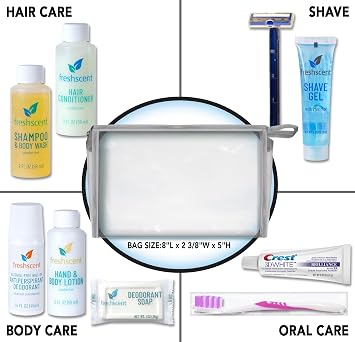 Convenience Kits International Unisex 10 pc Budget Hygiene Kit (36 Kits)