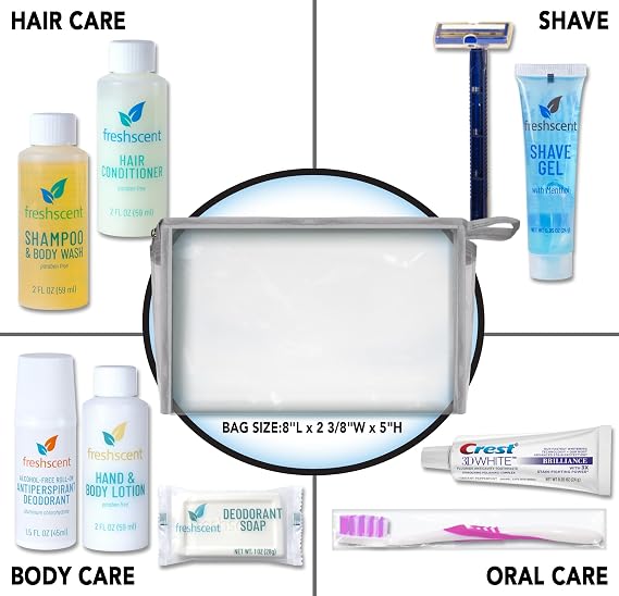 Convenience Kits International Unisex 10 pc Budget Hygiene Kit (36 Kits)