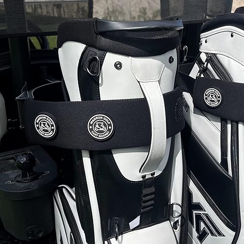 Correa magnética para carrito de golf. Fija de forma segura accesorios de golf ligeros a tu carrito con potentes imanes y diseño duradero