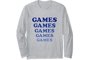 Adventureland Games Games Games Long Sleeve T-Shirt