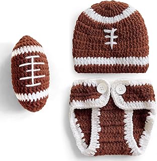 Football Theme Crochet Outfit