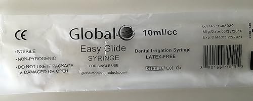 Miniatura 5 de Easy Glide jeringa de 1012cc con punta curva sin aguja 5 unidades