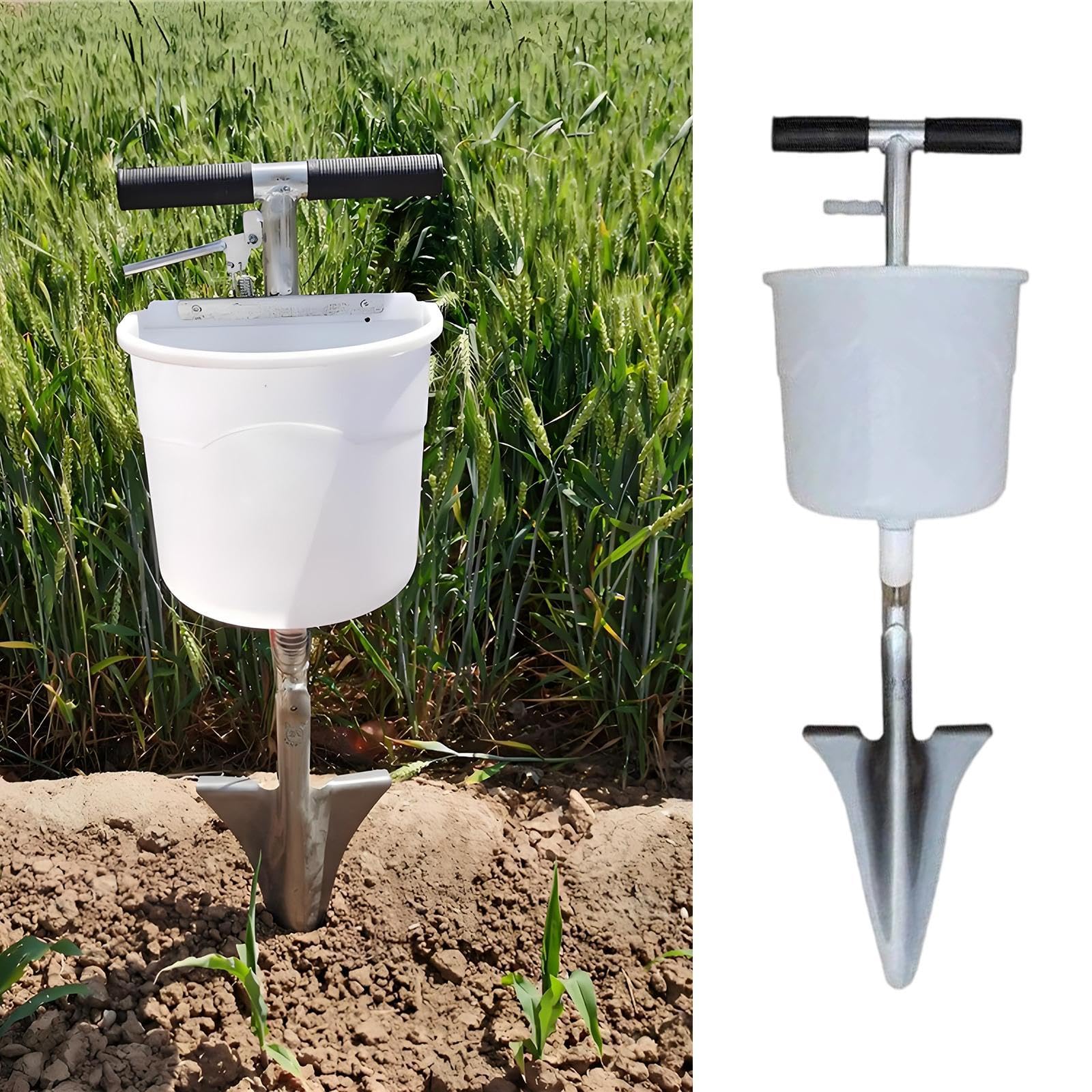 Spandiconcime Manuale, Utensile per Fertilizzazione, Piantatrice di Semi per Canna da Zucchero.