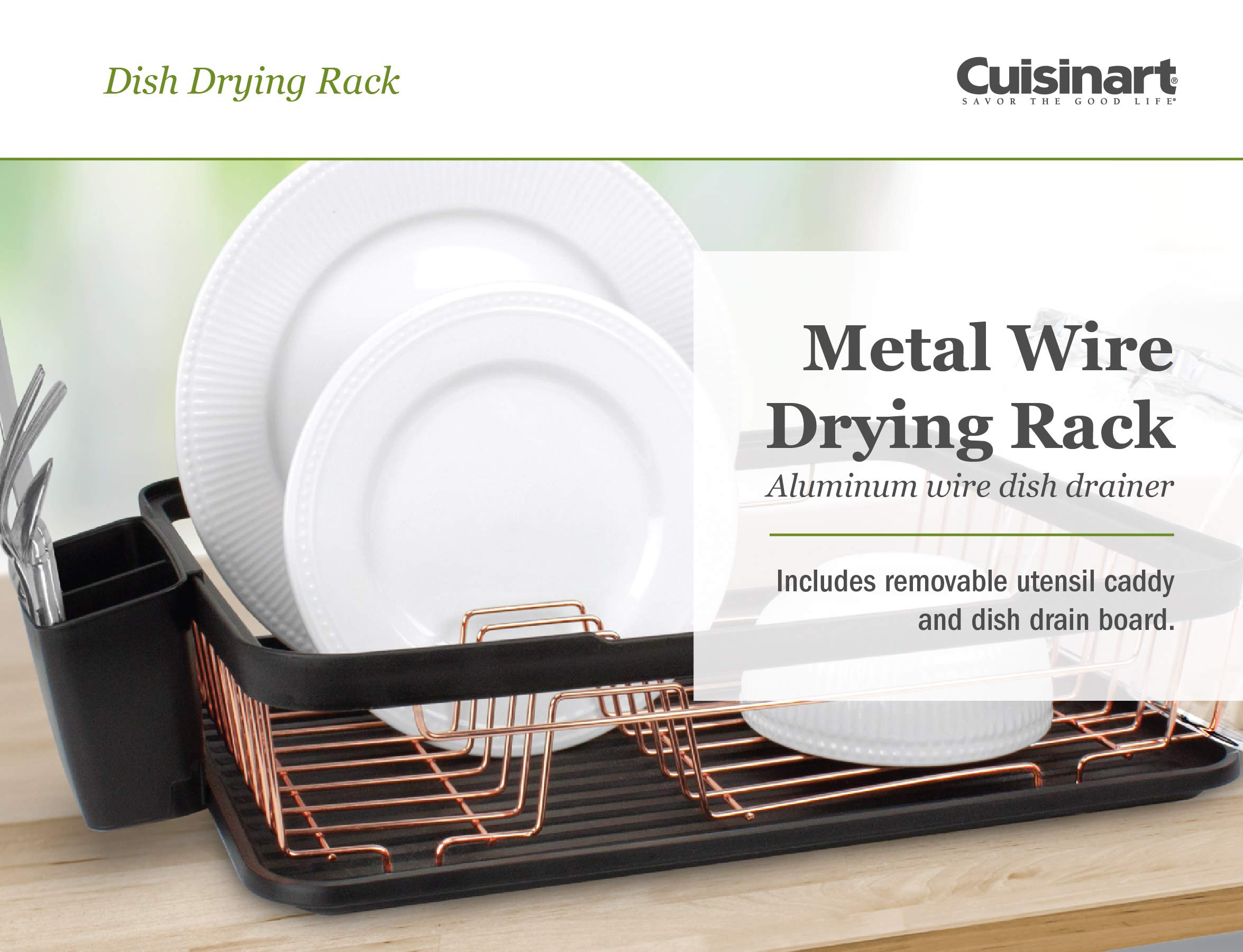 Cuisinart Wire Dish Drying Rack And Tray Set Piece Desertcart
